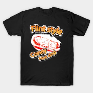 Flint Style Coney Hot Dog T-Shirt